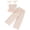 White, variant on Wxirdiow Kids Girls Summer Clothes Girls Summer 2 Piece Outfits Kids Cap Sleeve Tops Wide Leg Pants Clothing Sets Light Purple Size,6-7 Years