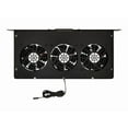 thumbnail image 4 of Eaton Tripp Lite Series 1U Blanking Panel with Temperature Sensor and High-Performance Fans - Fan tray blank panel - with temperature sensor - AC 120 V - 101.6 mm - black - 1U - 19", 4 of 7