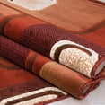 thumbnail image 3 of Allstar Rust Woven High Quality High Density Double Shot Drop-Stitch Carving (5' 2" x 7' 2"), 3 of 7