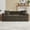 Brown, variant on S-HOME Boneless 3 Seater Sofa in Soft Fabric No Assembly Needed Ideal for Compact Living Rooms and Apartments