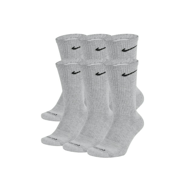 mens black nike socks 6 pack