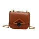 thumbnail image 4 of Mini bolso de hombro para mujer, bolso de mano de PU de moda para citas, compras y desplazamientos Marrón, 4 of 8