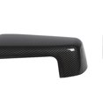 thumbnail image 1 of Top Half Mirror Cover Left Right Outer Rearview Wing Mirror Cap Replacement for Chevy Silverado 1500 2500 3500 Glossy Black, 1 of 4