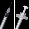 thumbnail image 3 of Veterinary drug syringe Push-type plastic syringe with graduated disposable syringe, 3 of 5