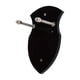 thumbnail image 4 of Gancho de pared para colgar espadas, soporte para espadas, placa para espadas, soporte para espadas de pared Negro, 4 of 9