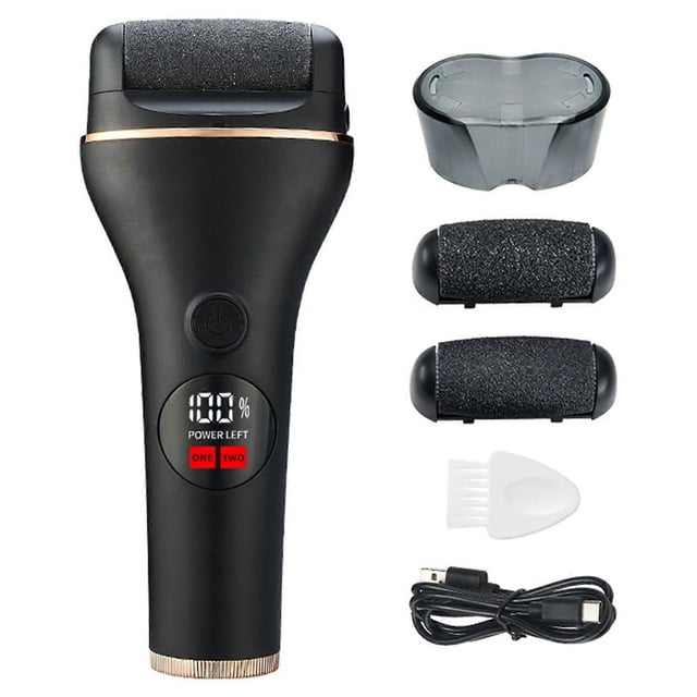 Rechargeable Electric Pedicure Tool For Dead Skin Removal Rechargeable Foot Scrubber Pedicure Kit For Foot Care