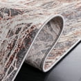 thumbnail image 5 of SAFAVIEH Vogue Molly Abstract Area Rug, Rust/Grey, 6'7" x 6'7" Round, 5 of 8