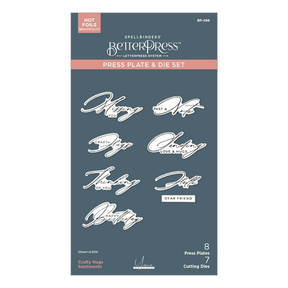 Spellbinders Press Plate & Die Set By Yana Smakula-Crafty Hugs, Yana's Daisies