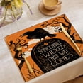 thumbnail image 4 of Halloween Placemats Set of Seasonal Table Mats for Party Kitchen Dining Decoration, 4 of 5