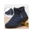 thumbnail image 4 of GENILU Men's Winter Waterproof Snow Boots Non-Slip Walking Outdoor Boots, 4 of 8