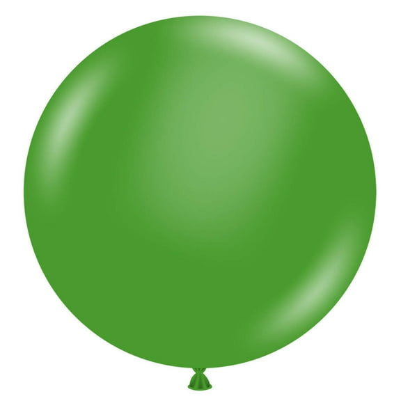 Tuf-Tex 17" Green Latex Balloons (50 ct)