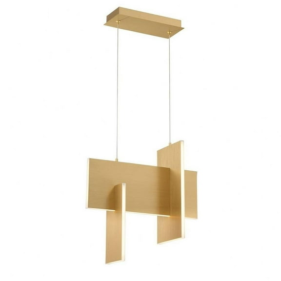 35W 1 Led Pendant in Modern and Contemporary Style-19.25 inches Tall and 8 inches Wide-Painting Bronze Finish Bailey Street Home 79-Bel-4186967