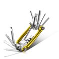 thumbnail image 1 of Multifunctional Mountain Bike Tire Repair Tool Set Portable Bicycle Combination Chain Remover Gold, 1 of 5