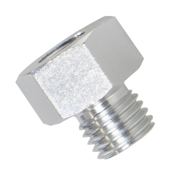 Reemplazo del adaptador del de presión de aceite con arandela Reemplazo directo del conector hembra 1/8 NPT para motores de LS Durable M12x1.5