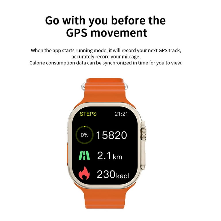 Ultra 8 GPS NFC Smartwatch