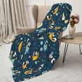 thumbnail image 3 of Sigee Space Sleeping Panda for Flannel Blanket - Ultra-Soft, Warm and Cozy, Perfect for Couch, Bed, or Travel-50"x40", 3 of 6