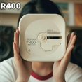 thumbnail image 4 of Reproductor de CD Bluetooth R400 Retro Recargable, Reproductor de Música de Alta Calidad, Álbum de Escucha Profesional,A, 4 of 5