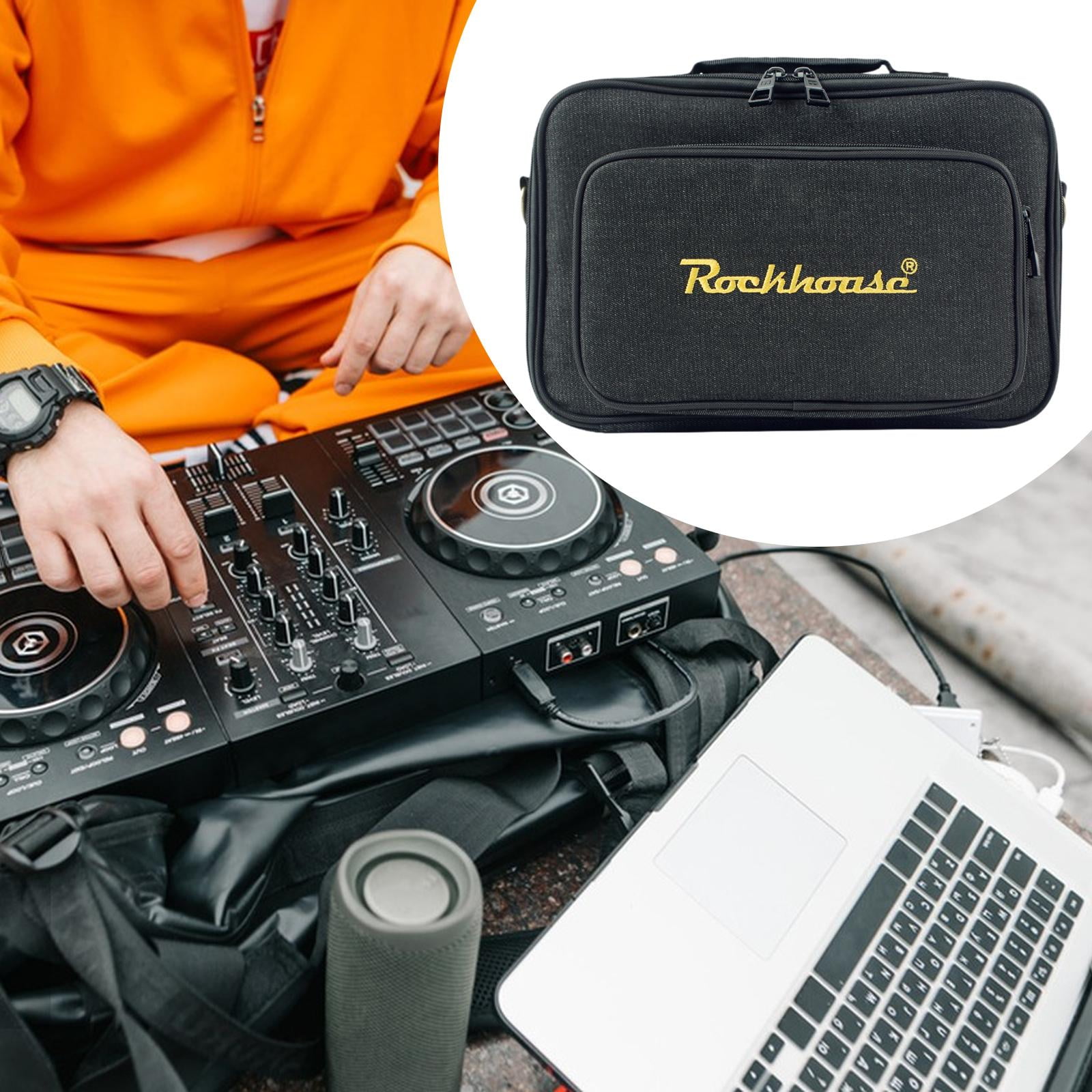 LeeQinersw Guitar Effects Pedal Board Bag Multieffects Carrier for Daily Transport Show S Black S