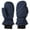 Navy Blue, variant on Kids Winter Ski Gloves Waterproof Fleece Lined Snow Mittens for Boys Girls (Black)