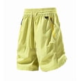 thumbnail image 6 of Xzbqbs Men's Polyester Cargo Shorts Drawstring Breathable Outdoor Summer Bottoms Solid Color Lightweight Athletic Utility Trousers with Pockets, 6 of 6