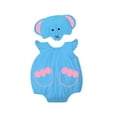 thumbnail image 3 of XFHLMJFF Animals Romper for Girls Boys Cute Warm Winter Cozy Long Sleeve Pullover Coveralls Onesie Bodysuits for 0-3 Months, 3 of 3