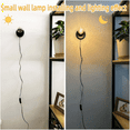 thumbnail image 5 of Desktop Lamp Base, Small Industrial Table Base Only, Simple E27 Screw Light Socket Bulb Holder 2 Pack US Plug, 5 of 5