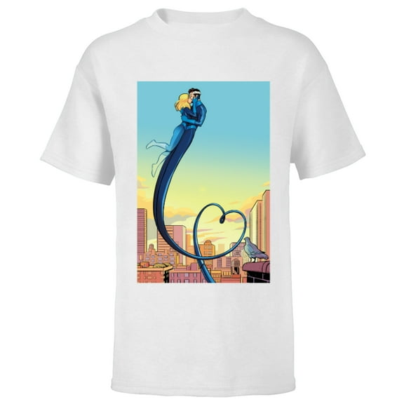 Marvel Fantastic Four #38 Stormbreakers Variant Cover - Short Sleeve T-Shirt for Kids – Customized-White