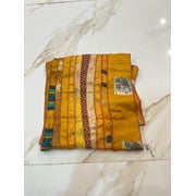 Ethinumatic Patchwork Silk Sari Scarves, Assorted Patchwork Multi Layer, 1-Piece