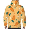 thumbnail image 5 of Hoodies for Men - love carrot Long Sleeve Comfrt Men'S Fashion Hoodies & Sweatshirts, Sweatshirts for Men Hoodies Pullover Clothing Clothes with Pouch, 5 of 7