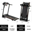 2.5HP Foldable Treadmill with 3Level Incline, Bluetooth, Cup Holder
