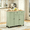 Green, variant on Frmobepts 41.3" Kitchen Island Cart Rolling Storage Cabinet Cart with Drawer & Rack for Dining Room,Green
