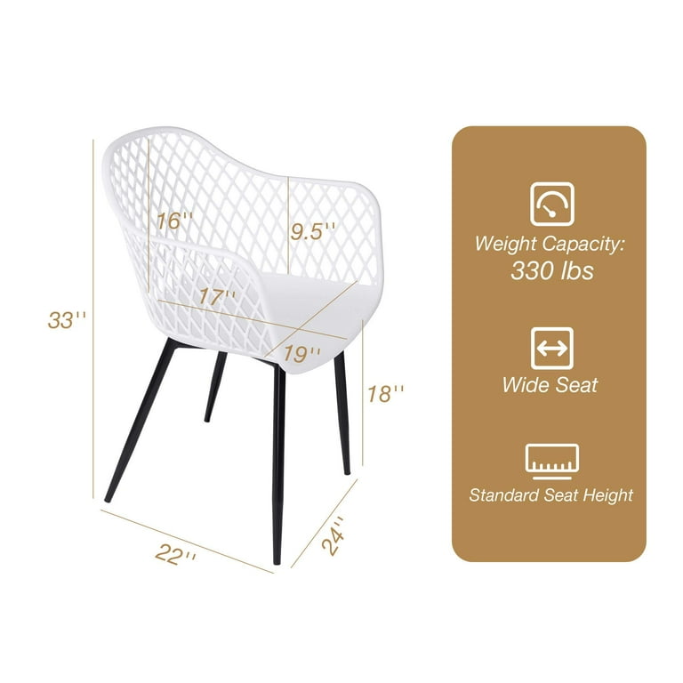 22 inch seat online height dining chair