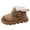 Z3-Khaki, variant on newwalpole Girls Boys Boots Kids Lined Winter Snow Fuzzy Classic Kid's Mid Boot Black for Size 1.5