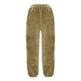thumbnail image 5 of Pntutb Moda Casual Mujer Sólido Span Cintura alta Mantener caliente Pantalones largos Pantalones largos Leggings Pntutb Pntutb-2477, 5 of 5