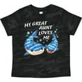 thumbnail image 3 of Inktastic My Great Aunt Loves Me- Whale Shark Boys or Girls Toddler T-Shirt, 3 of 5