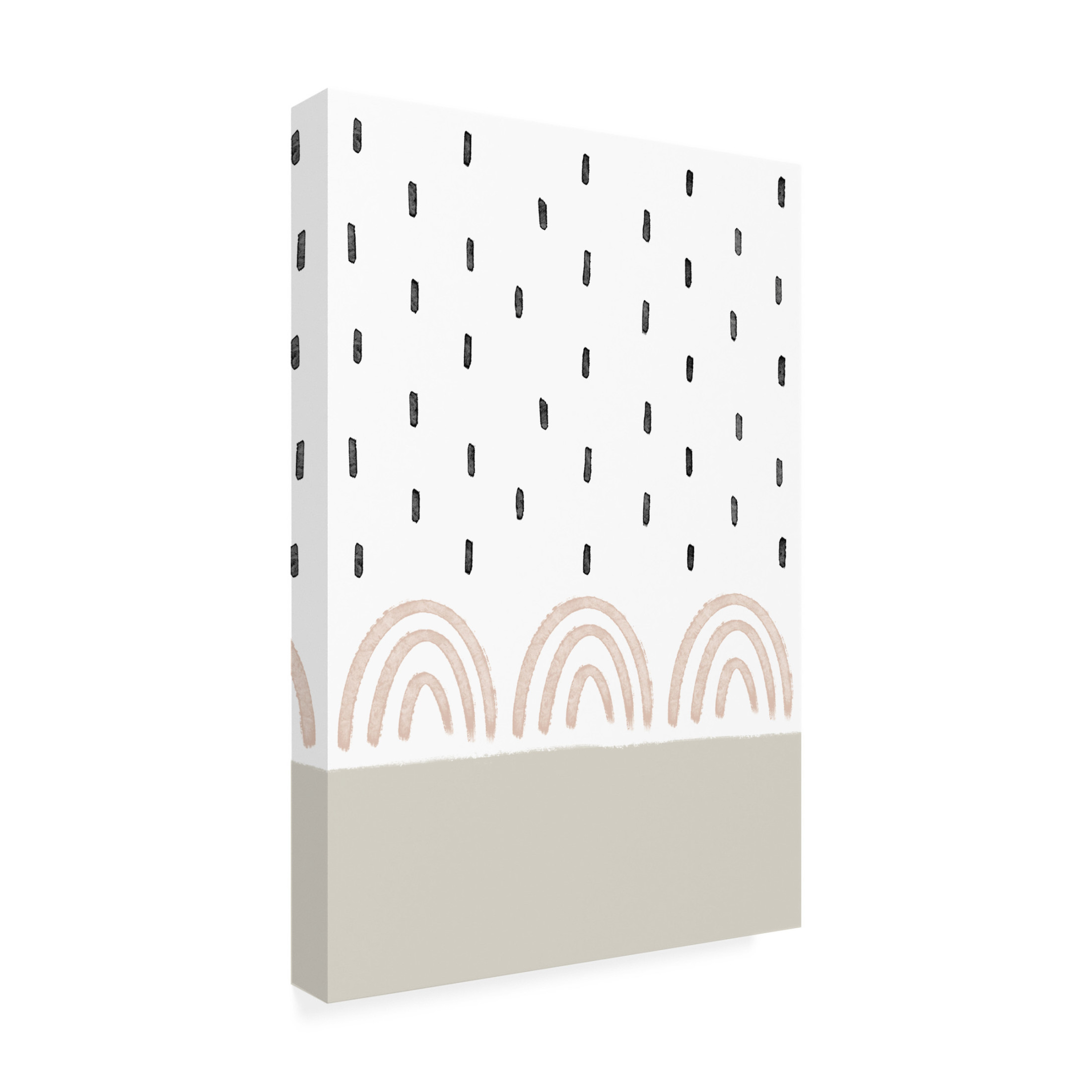 Trademark Fine Art uplusmestudio Rain On Rainbows Canvas Wall Art