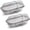 2-Pack Silver-Long, variant on Ultrasonic Cleaner Basket, Stainless Steel Basket for Ultrasonic Jewelry Cleaner, Jewelry Steam Cleaner Basket Small Parts Washing Basket for Jewelry, Watch Parts