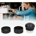 thumbnail image 4 of Asixxsix Mélangeur à Café Espresso, Outil de Distribution en Acier Inoxydable Type Aiguille avec Base Distributeur Professionnel pour Café Maison (53MM) (AIXXIXIK41A8ZSEP-12), 4 of 8