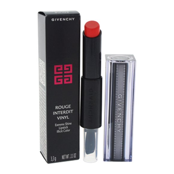 Rouge Interdit Vinyl Lipstick - # 08 Orange Magnetique by Givenchy for Women - 0.11 oz Lipstick