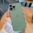 thumbnail image 4 of Ultra-Thin Matte Soft Transparent Case For iPhone 16 15 14 13 12 11 Pro Max X XS Max XR 7 8 Plus SE Mini TPU Slim Cooling Cover GR For iPhone 14ProMax, 4 of 6