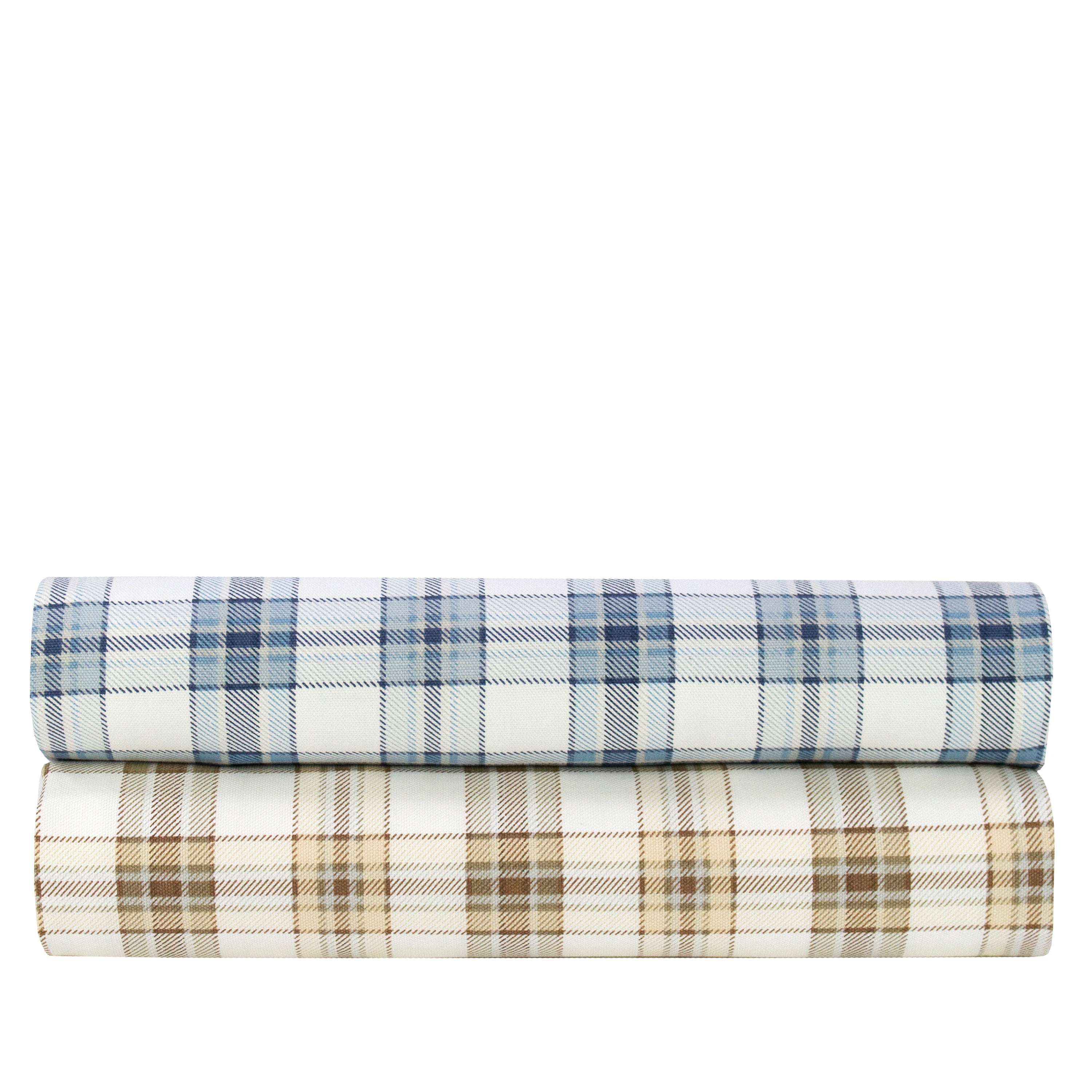 Better Homes & Gardens 100% Cotton Plaid Blue, 2 Yard Precut Fabric