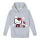 thumbnail image 3 of Hello Kitty, ropa para niños, nuevos productos, Tops informales con estampado de dibujos animados, Sudadera con capucha deportiva de algodón puro para niño, suéter dulce de moda para niñas, 3 of 5