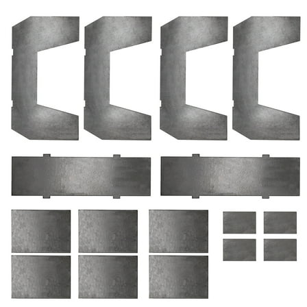 maXpeedingrods 6-9” Under Bed C-notch Rear Frame for Chevy Silverado/GMC Sierra 1500 1999-2007, Weld-on Lowering Kit