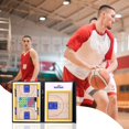 thumbnail image 3 of Portapapeles de Entrenadores con Borrar Seco Enseñanza Orientación Capacitación Capacitación Plegable Cambio de Baloncesto Tablero de Coac Macarena Tablero de entrenamiento, 3 of 8