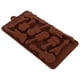 thumbnail image 4 of Base de 10 cavidades Guitarra Pastel de silicona Pan Chocolate Fondant Jalea Caramelo Molde para hornear Molde artesanal (café), 4 of 5