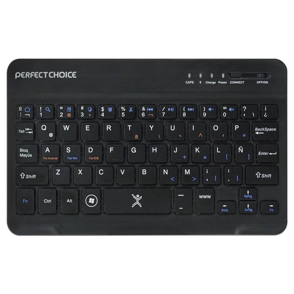 Teclado inalámbrico Perfect Choice, compacto, Bluetooth Versión Perfect Choice PC-200932