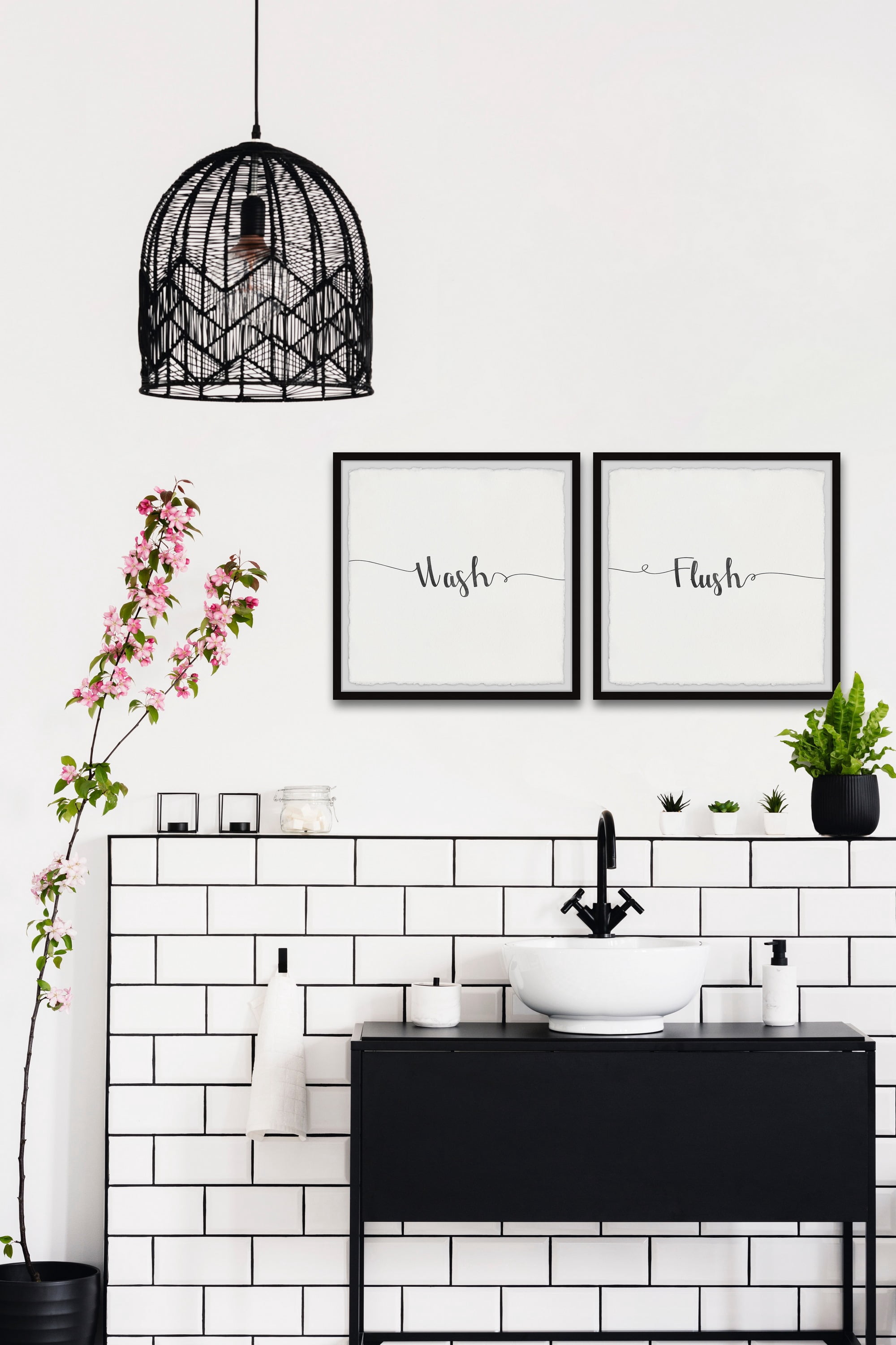 Marmont Hill Simple Notes Diptych