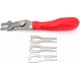 thumbnail image 2 of Floor Welding Skiving Tool,vinyl Flooring Welding Cutting Tool Kit Floor Trimming Trimmer With 3 Bladesred)(1set)-hy, 2 of 5