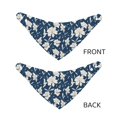 thumbnail image 3 of Naloa Lilies Flowers Dog Bandana Large and Small-Dog Scarf Bib Handkerchief Accessories for Dogs and Cats(S-L)-Large, 3 of 5