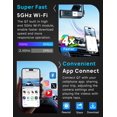 thumbnail image 3 of Dash Cam Navycrest Q7 5G WiFi frontal 2.5K trasera 1080P con 64 GB, 3 of 9